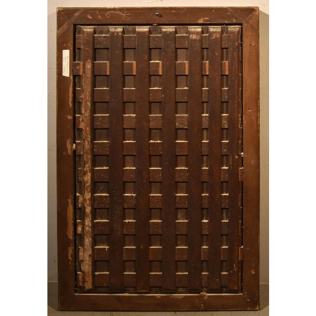 Follower of Maestro Del Pappagallo, Madonna, 1600, Oil on Board, Framed For Sale - Image 16 of 17