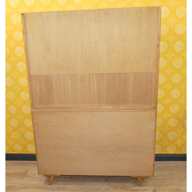 Small Pastel Wood and Resopal Kitchen Cabinet, 1950s For Sale - Image 6 of 18