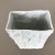 White Op Art Biscuit Porcelain Vase Made from AK Kaiser, Germany, 1970s For Sale - Image 8 of 14