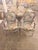 Gold Early 19th Century Mahogany Fauteuil Romeo & Juliet Tapestry Armchairs For Sale - Image 8 of 8
