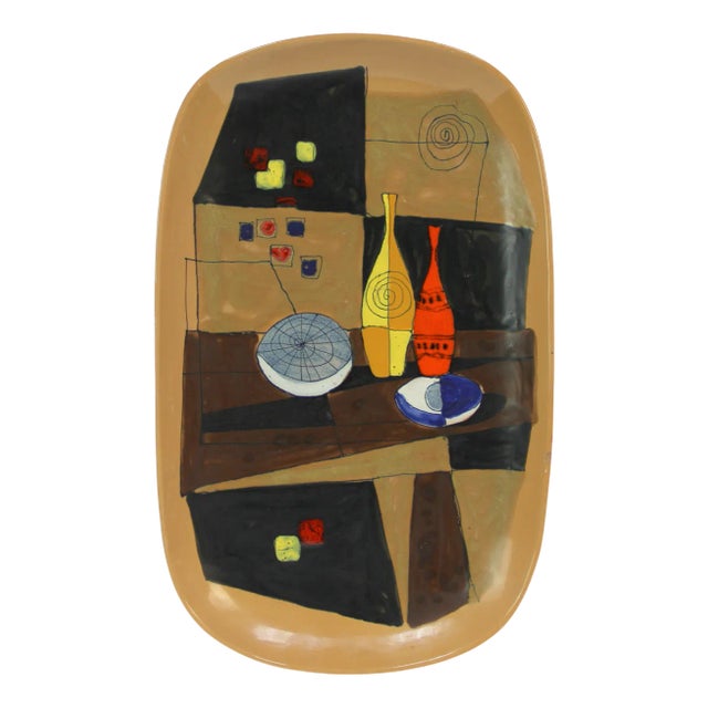 Large Italian Ceramic, 1960s For Sale