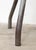 Gray Industrial Iron Stool with Backrest, 1960s For Sale - Image 8 of 17