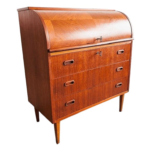 Vintage Danish Desk by Egon Ostergaard, 1960s For Sale