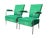 Set of Vintage Armchairs in Bauhaus Style by Joseph Perestegi, 1960s For Sale