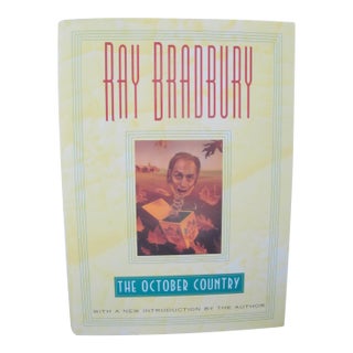 Ray Bradbury Signed Avon 1999 1st Edition the October Country Book For Sale