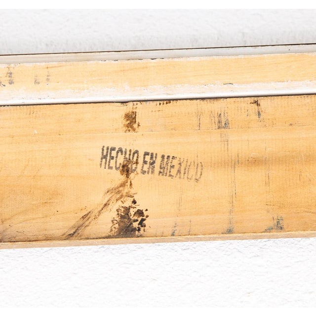 Antique Frame Picture Wall Framed Felt Gold Gilt Brass Art Floral 27.5x31.75 For Sale - Image 9 of 12