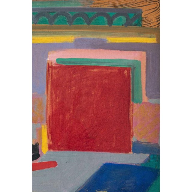 Antoine de Roux, Still Life with Inkwell, Oil Painting on Board, 1950-60, Framed For Sale - Image 4 of 9