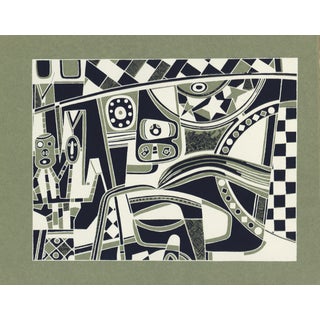 1947 Silkscreen "Nick Carter" by Steve Wheeler For Sale