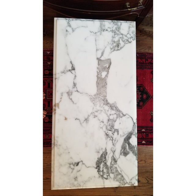 Mid 20th Century Attributed Pelham, Shell Leckie Italian Marble Top