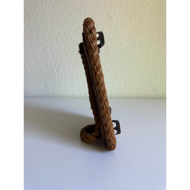 Audoux-Minet Style Rope & Nail Picture Frame For Sale - Image 12 of 12