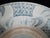 19th Century Chinese Porcelain Blue Underglaze Swatow Ware Shallow Bowl Large Saucer Pair For Sale - Image 5 of 11