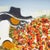Costanzo Mantovani, Fresco of a Peasant with Flowers, Oil on Canvas For Sale - Image 3 of 7