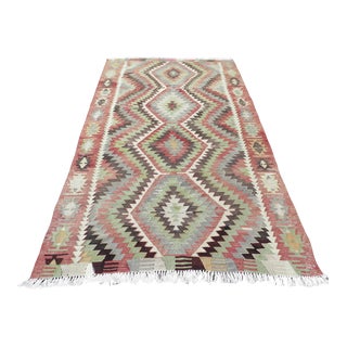 1960s Turkish Handmade Area Rug For Sale