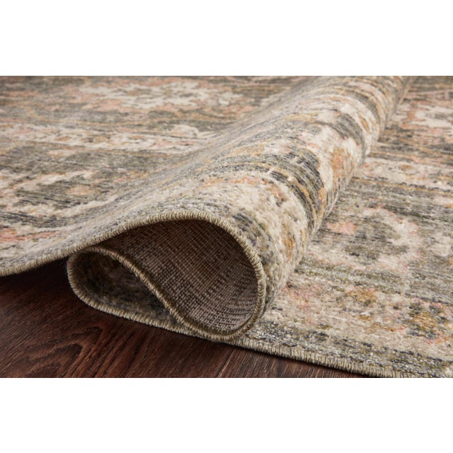 Loloi Rugs Chris Loves Julia x Loloi Rosemarie Sage / Blush 10'-0" x 14'-0" Area Rug For Sale - Image 4 of 7
