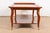John Widdicomb Italian Provincial Parquetry Top Two-Tier Coffee Table For Sale - Image 9 of 11