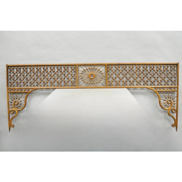 Antique Victorian Oak Stick & Ball 84" Fretwork Archway Architectural Salvage For Sale - Image 17 of 17