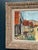 Original Oil on Panel – “Rural Village” by Unknown Artist – Vintage & Framed – 50 × 42 cm (19.7" × 16.5") incl. frame An...