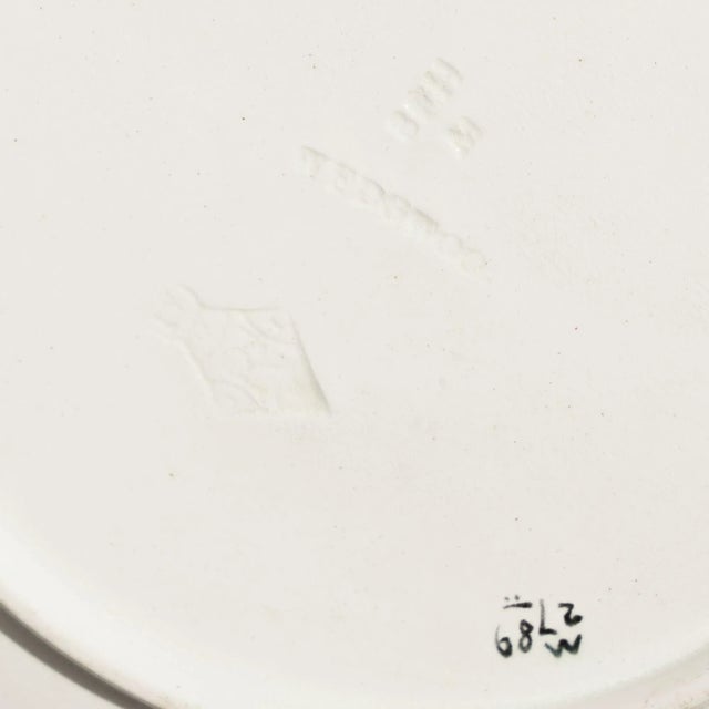 Polychrome Glazed Argenta Majolica Plate by Wedgwood, C. 1884 For Sale - Image 12 of 12
