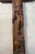 18th Century Antique 1700's Hand Carved Wood Religious Jesus Christ Crucified Cross Sculpture For Sale - Image 5 of 14