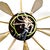 Mid-Century Modern Ceiling Light, Italy, 1950s For Sale - Image 9 of 18