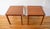 Mid-Century Modern Mid Century Modern Pair of Danish Teak Side Tables For Sale - Image 3 of 3