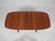 1960s Mid-Century Modern Danish Extendable Oval Dining Table in Teak from Skovby, 1960s For Sale - Image 5 of 13