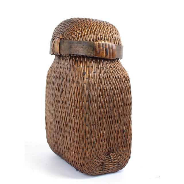 Basket With Removable Lid (Small) For Sale - Image 4 of 9