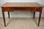 Elegant Early 20th Century Writing Desk With Brass Details and Three Drawers For Sale - Image 10 of 14