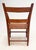Burnt Umber Early 20th Century Set of Four American Colonial Revival Hand-Painted Armchairs, Woven Splint Seats For Sale - Image 8 of 16