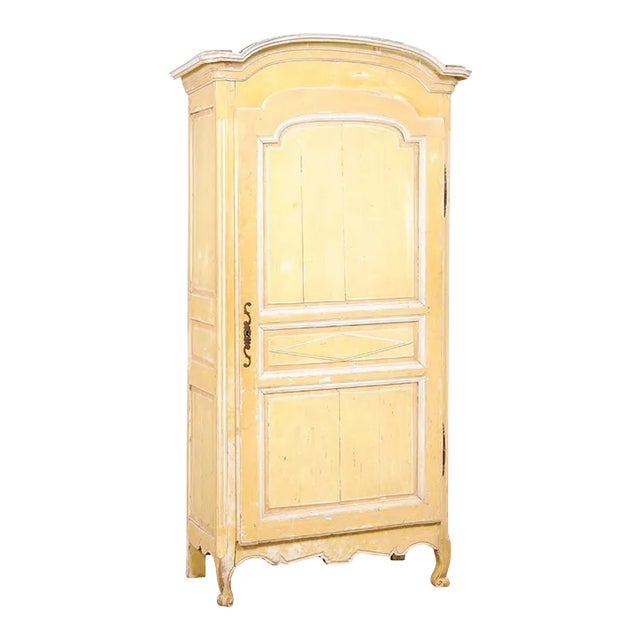 19th Century French Antique Single Door Pantry Cabinet For Sale