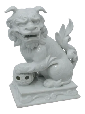 Fitz & Floyd Blanc De Chine Foo Dog
