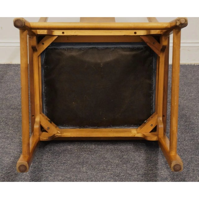 Wood Century Furniture Chin Hua Collection Asian Chinoiserie Splat Back Dining Arm Chair For Sale - Image 7 of 7