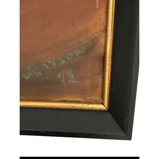 MCM Framed Still Life Table Scene For Sale - Image 12 of 12