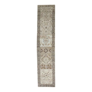 Zabihi Collection Narrow Antique Persian Malayer Runner - 1'11" x 8'9" For Sale
