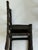 Black Vintage Brutalist Cast Iron Chair Sculptures Set of Two 1980s For Sale - Image 8 of 9