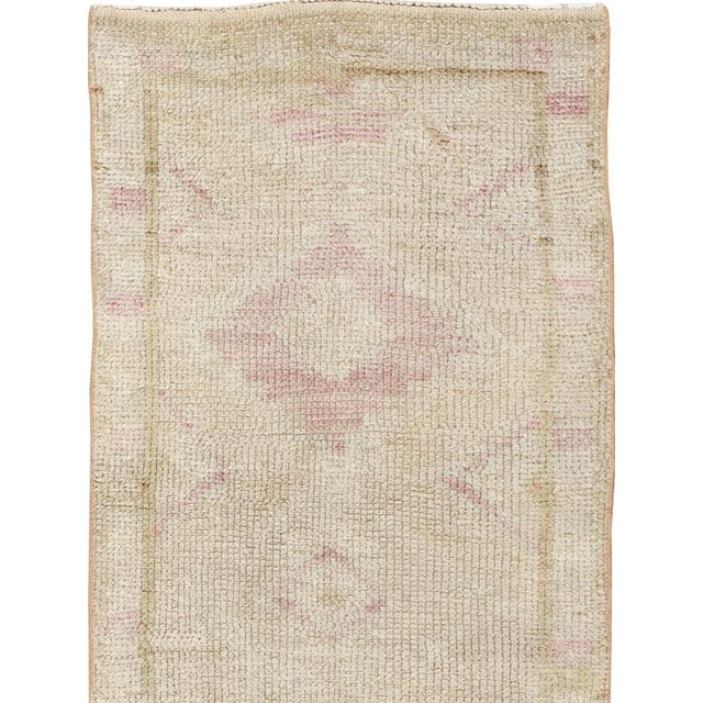 Rustic Galerie Shabab Collection Mid-20th Century Turkish Anatolian Runner For Sale - Image 3 of 10