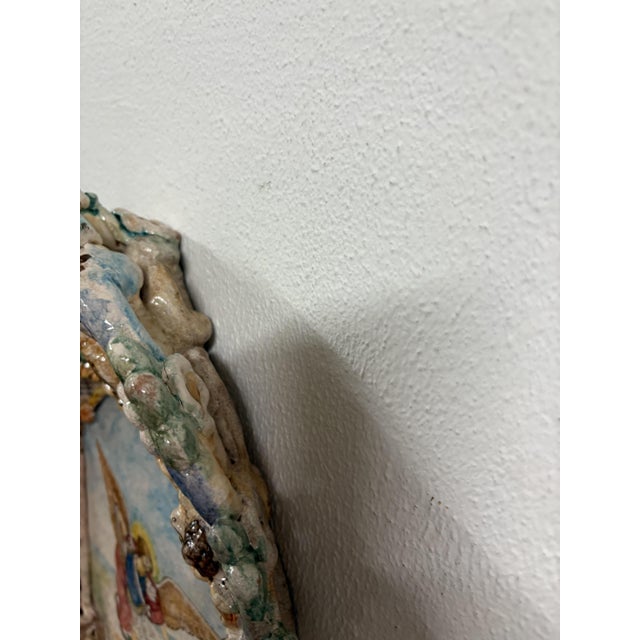 Holy Water Stoup of St. Michael the Archangel, 1960 For Sale - Image 3 of 13