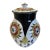 Vintage MCM Starbucks Sberna Deruta Italy Hand Painted Canister Ginger Jar For Sale