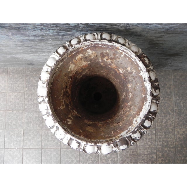 Antique Model Medicis Cast Iron Vase, 1890s For Sale - Image 7 of 11