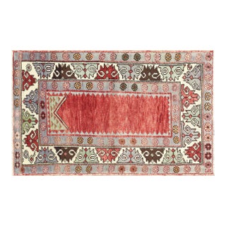 1960s Turkish Oushak Rug For Sale