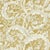 Sanderson Tilia Lime Fabric in Gold For Sale