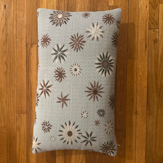 Textile Handcrafted Decorative Pillow Case For Sale - Image 7 of 7