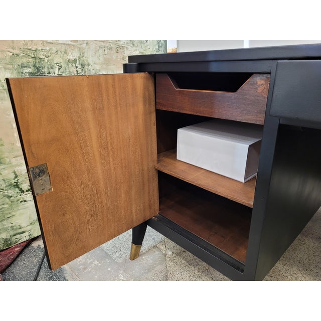 Art Deco Desk in the style of Léon & Maurice Jallot, France, 1940s For Sale - Image 16 of 18