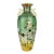 1900's Tall Hand Painted Urn Shape Japanese Satsuma Style Moriage Floor Vase For Sale