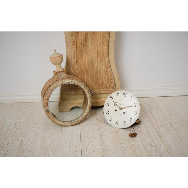 Antique Swedish Long Case Clock, Rococo and Neoclassical Period For Sale - Image 13 of 14
