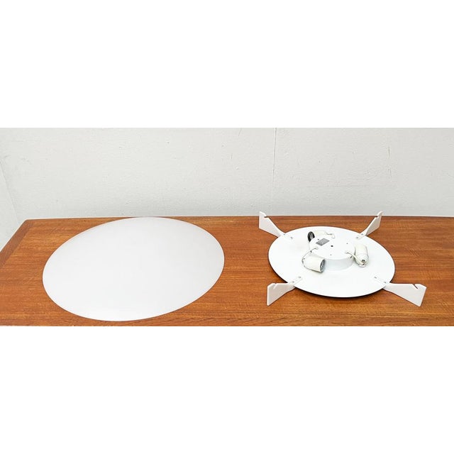 Large Mid-Century Modern Ceiling Lamp by Uno & Östen Kristiansson for Luxus, Vittsjö, Sweden, 1960s For Sale - Image 18 of 18