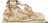 Chinese Chinese Reclining Guanyan Made of Bone & Bone Tiles For Sale - Image 3 of 8