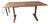 Solid Vintage Cherry Wood Trestle Table For Sale