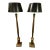 Pair of Antique Giltwood Neoclassical Floor Lamps For Sale