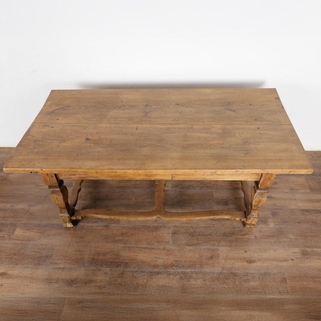 18th Century Pine Library Table Console From Sweden For Sale - Image 4 of 12